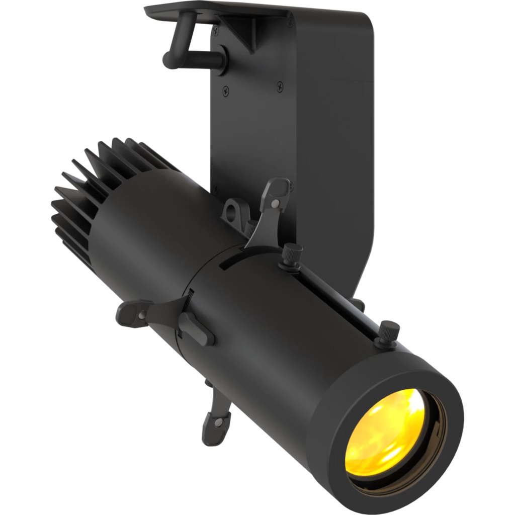 [185343] Prolights ECLDISPLAYXBFC – kompakt LED spotlight, 40W RGB+Lime, utskiftbar optikk, IP20  (Sort)