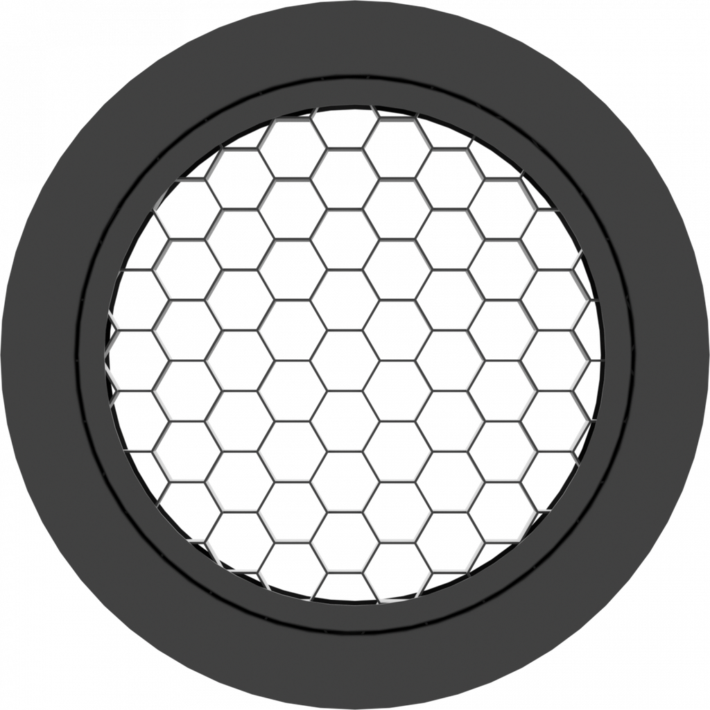 PROLIGHTS EclDisplay Anti-glare louvre sort