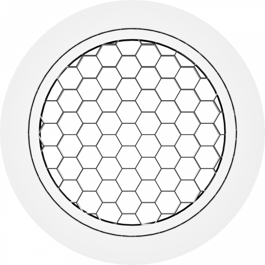 PROLIGHTS EclDisplay Anti-glare louvre hvit