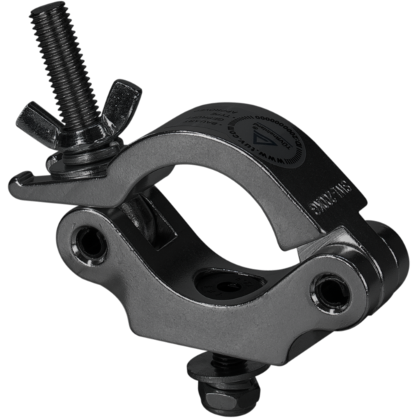 PROTRUSS C6002B clamp for 48-51mm rør Sort. SWL 200Kg. M10. TUV sertifisert.