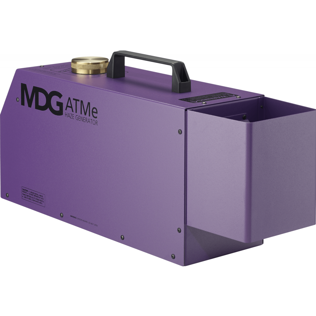 MDG ATMe – høyytelses CO₂-drevet haze-generator med APS