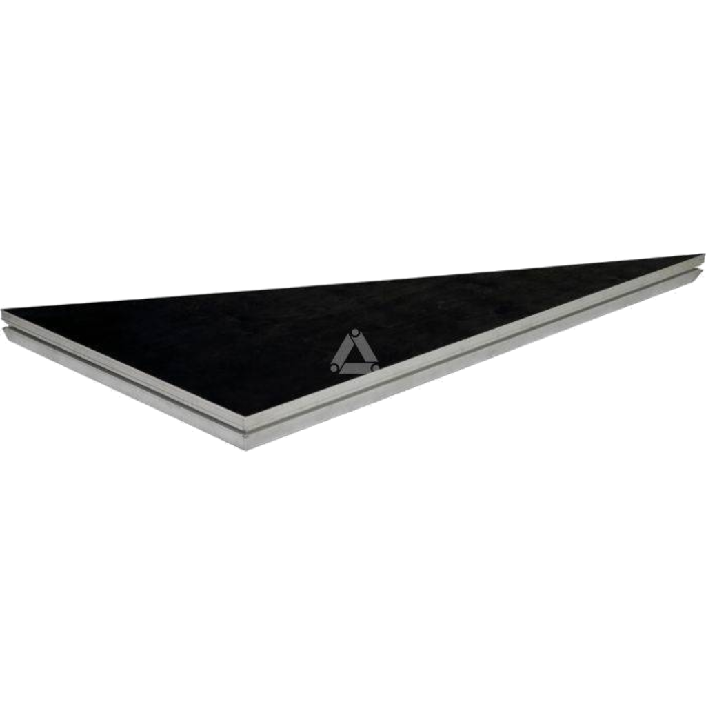[165476] Prolyte SM-DL-B-5L StageDex BasicLine trekantdekk L 2 × 1 m – sort belagt