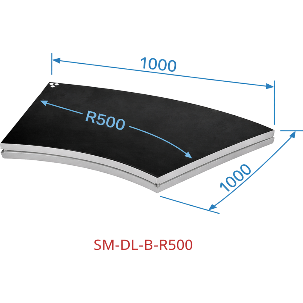 Prolyte SM-DL-B-R500 StageDex BasicLine radiusdekk R500 – sort belagt