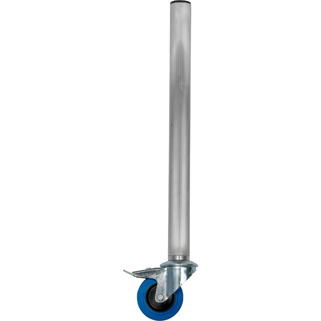 [166301] PROLYTE SM-L StageDex riserhjul enkel Plattinghøyde=60cm, m/brems