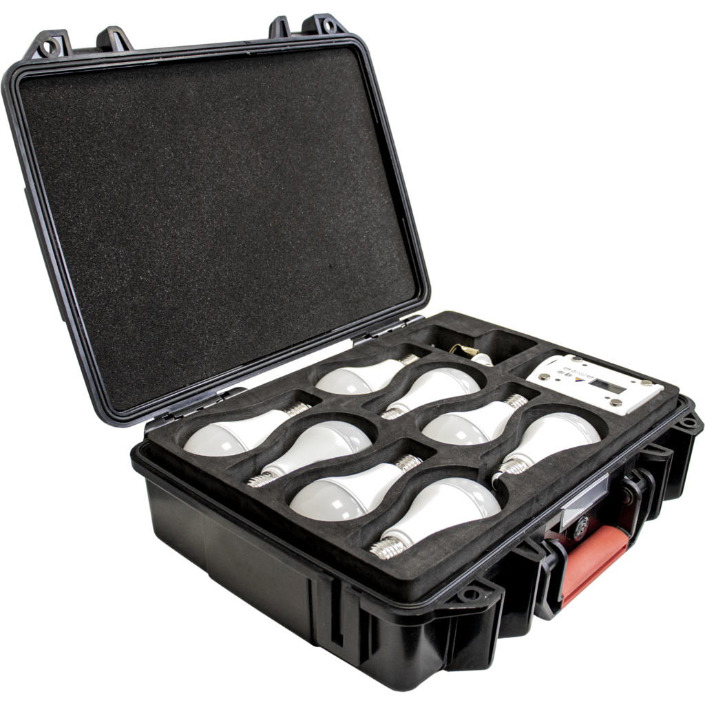 ASTERA NYX Bulb Bundle 8 pærer, PowerStation, ladekoffert, tilb