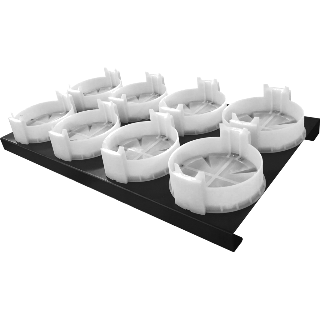 ASTERA Ladeplate for 8 x AX5 8 laderinger