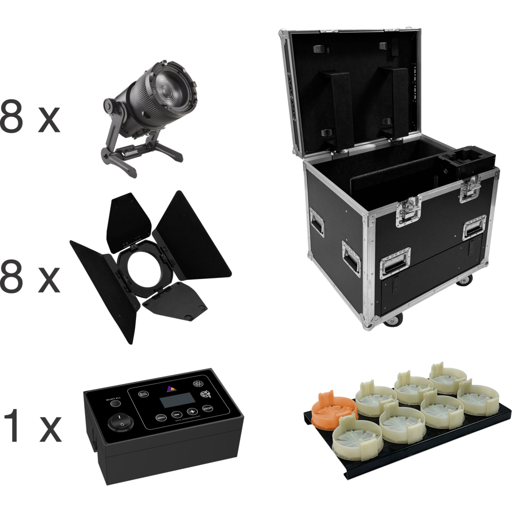 [184420] ASTERA QuikPunch Kit 8 x QuikPunc, Ladeplate, Flight, Låvedør