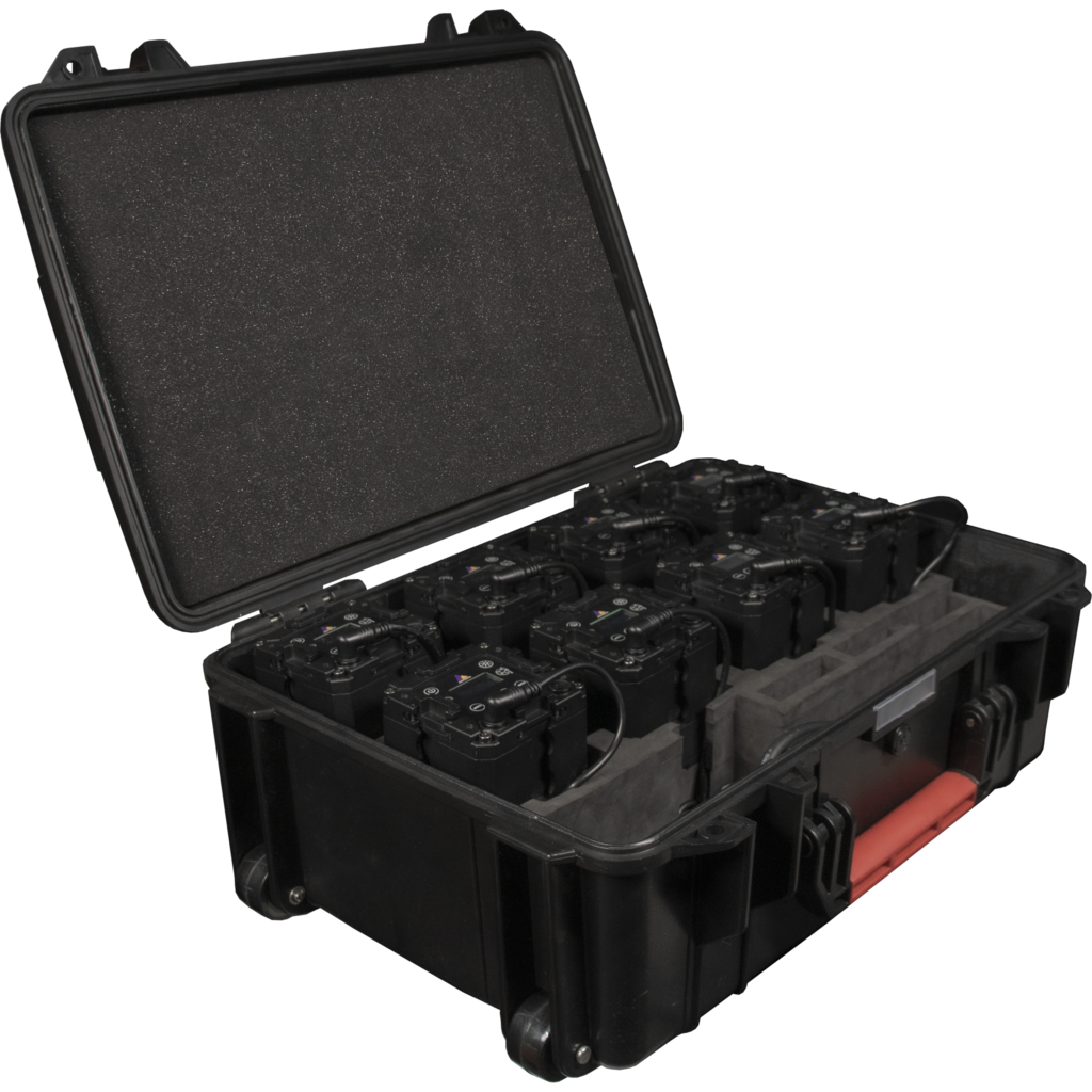 ASTERA PB15-CHRCSE Ladekoffert Med PowerBox. For 8 stk. PixelBrick