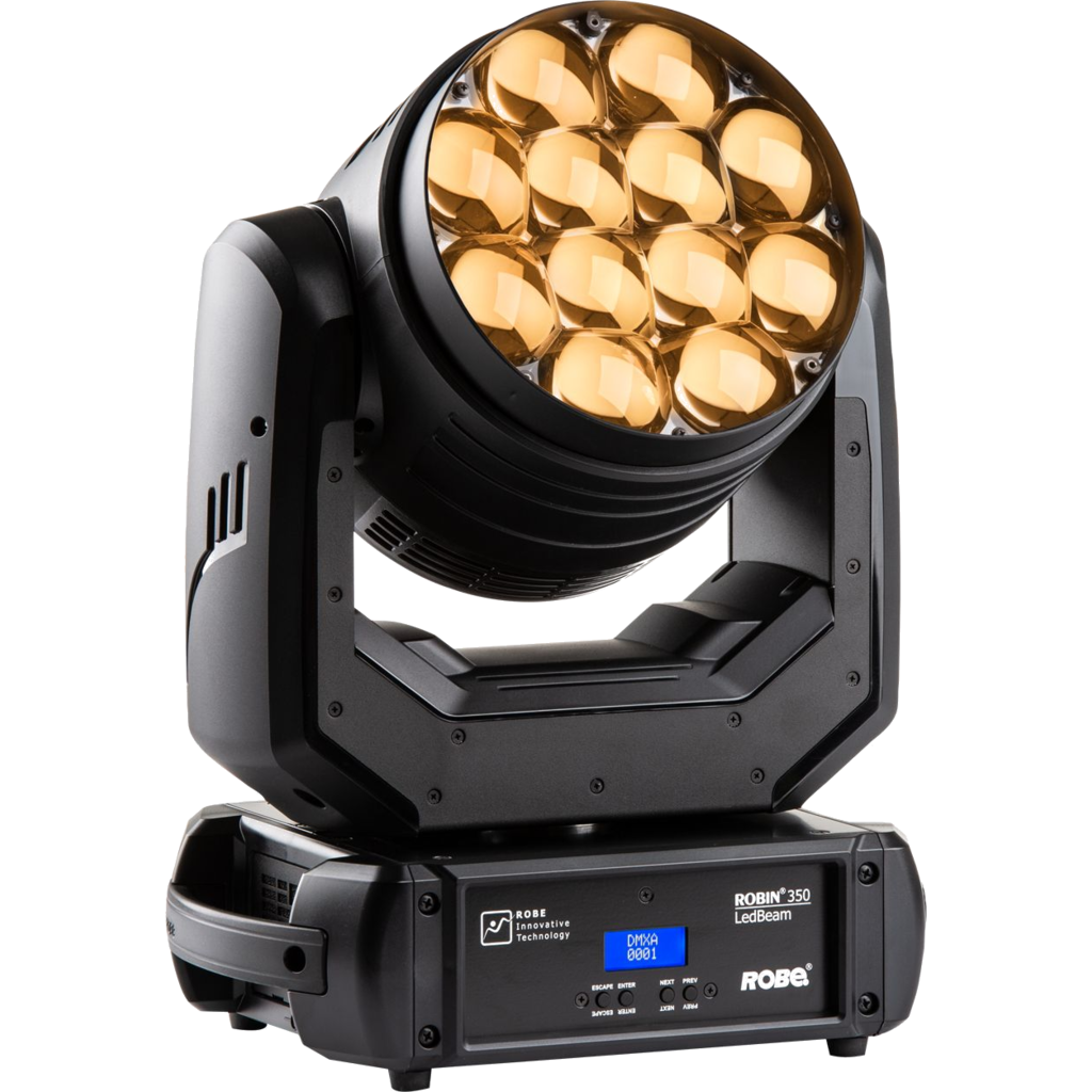 Robe LEDBeam 350™ – 12 × 40W RGBW LED wash/beam-lampe med 3,8°–60° zoom 