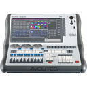 Avolites Quartz er en kompakt lyskonsoll med 16 DMX-universer og berøringsskjerm, utviklet for turné, mobile produksjoner og fleksibel profesjonell bruk