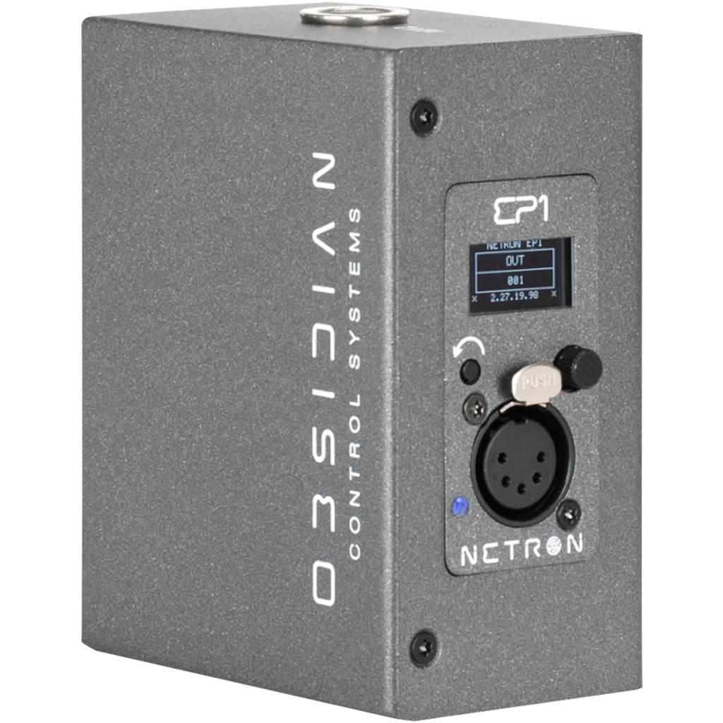 [2256669] Obsidian Netron EP1 er en kompakt Ethernet-til-DMX gateway med én port 