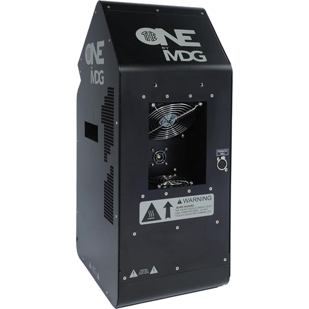 [2255830] MDG theONE "Stand alone" er en heldigital atmosfæregenerator som kombinerer haze og fog i én og samme enhet.