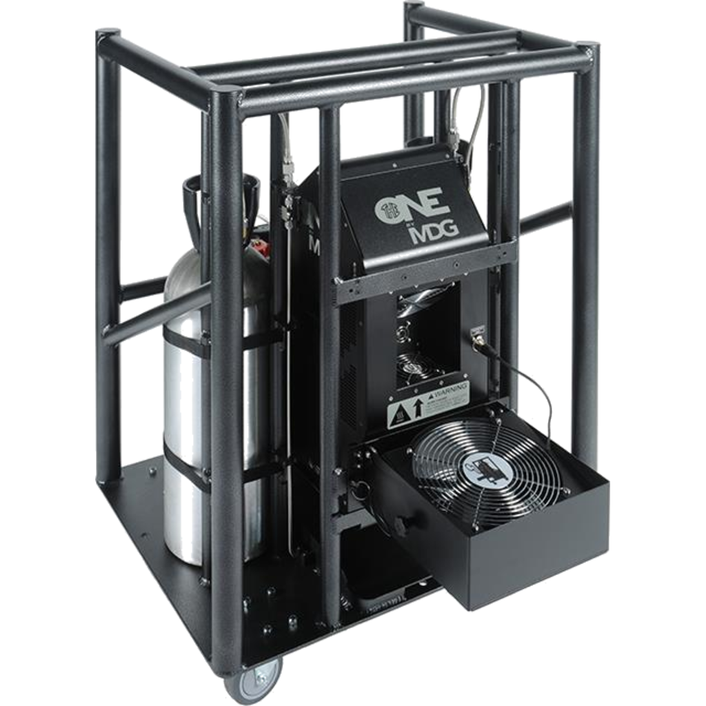 [2255829] MDG theONE Touring er en komplett atmosfæreløsning utviklet for krevende turné- og utleiebruk.