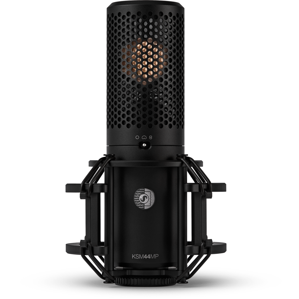 [KSM44MP] Shure KSM44MP er en stormembran kondensatormikrofon med flere karakteristikker, utviklet for maksimal fleksibilitet i moderne studioarbeid.