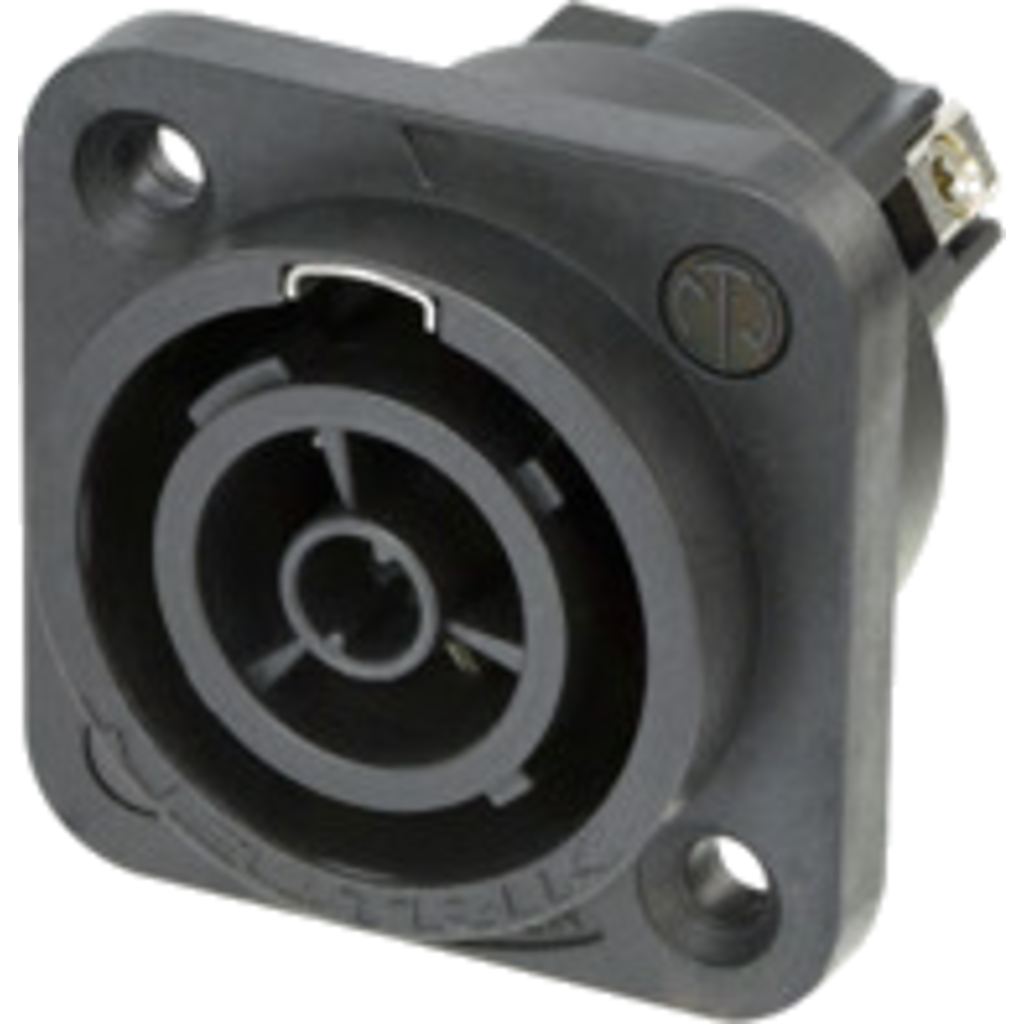 [NAC3FPX-ST-TOP] Neutrik NAC3FPX-ST-TOP er en powerCON TRUE1 TOP apparatinntak for utendørs og krevende strømapplikasjoner