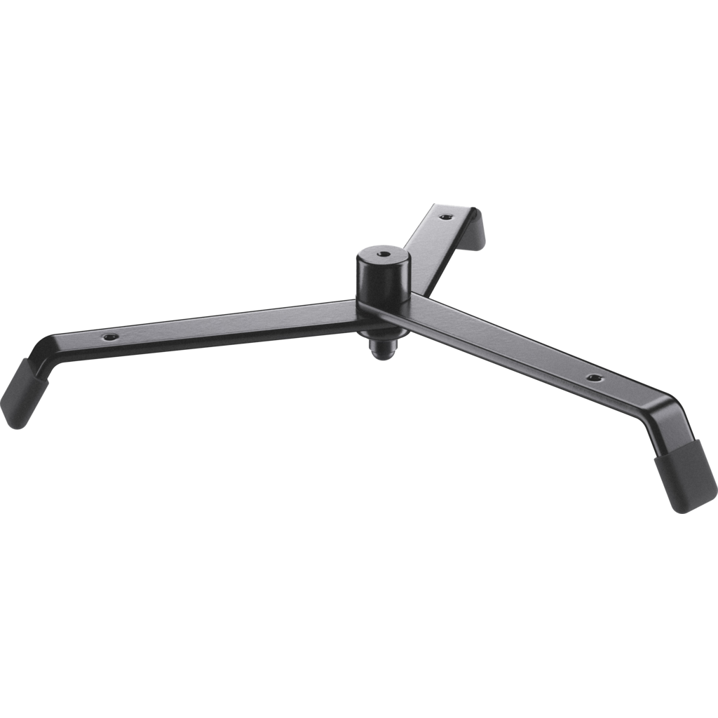 [17716-000-55] K&M 17716 Peg base – Sammenleggbar tripod-base for instrumentpigger
