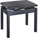 K&M 13992 – Høydejusterbar pianokrakk i stål, sort