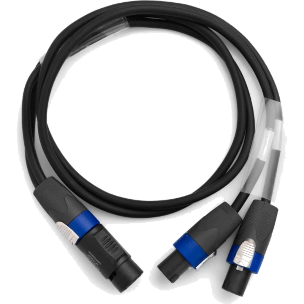 [SP-Y1] L-Acoustics SP-Y1 Y-splitt høyttalerkabel 2 × 2,5 mm² NL4 – 1 m