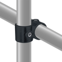 KUPO KPC-161B – 90° crossover rørkobling sort for 48,3 mm rør (forskjøvet kryss)