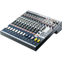 Soundcraft EFX8 er en 8+2-kanals analog mikser med innebygget 24-bit Lexicon® effektprosessor – utviklet for live-lyd, band, kirker og mindre installasjoner.