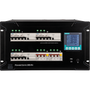 Showgear PowerCore 125.5c er en 125 A 400 V 3-fase strømdistributør med 2 × CEE 32 A og 3 × CEE 63 A utganger, individuell 4-polet RCBO-beskyttelse og integrert energiovervåking