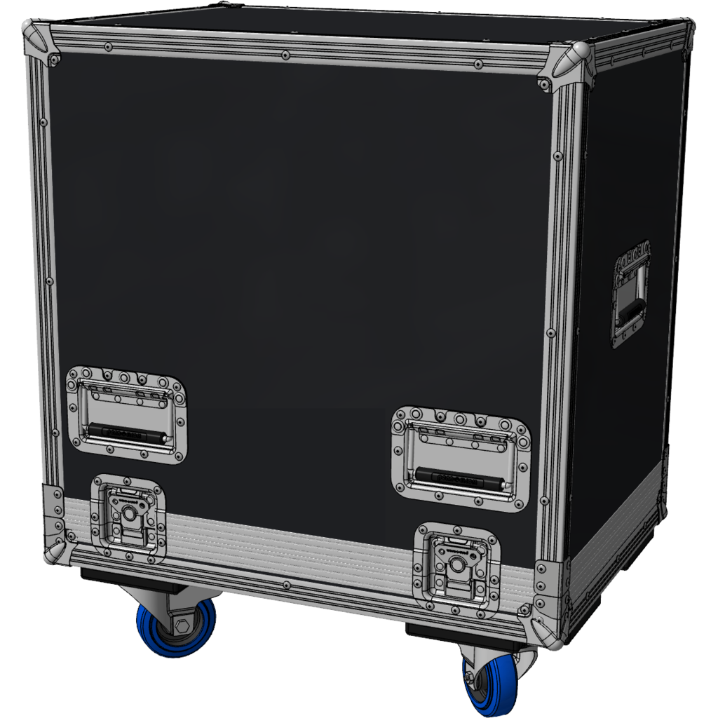 Capro Flightcase for RCF Sub 15-AX 590x420x590