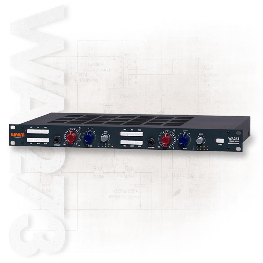 Warm Audio WA273 – tokanals britisk mikrofonforforsterker med klassisk konsolllyd