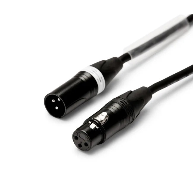 [DBRA-M005-X3MF] DBRA Mikrofon/Linje kabel XLRM-XLRF (0.5m)
