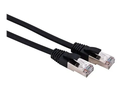 [37601] LinkIT Patch S/FTP Cat6a svart (0.5m)