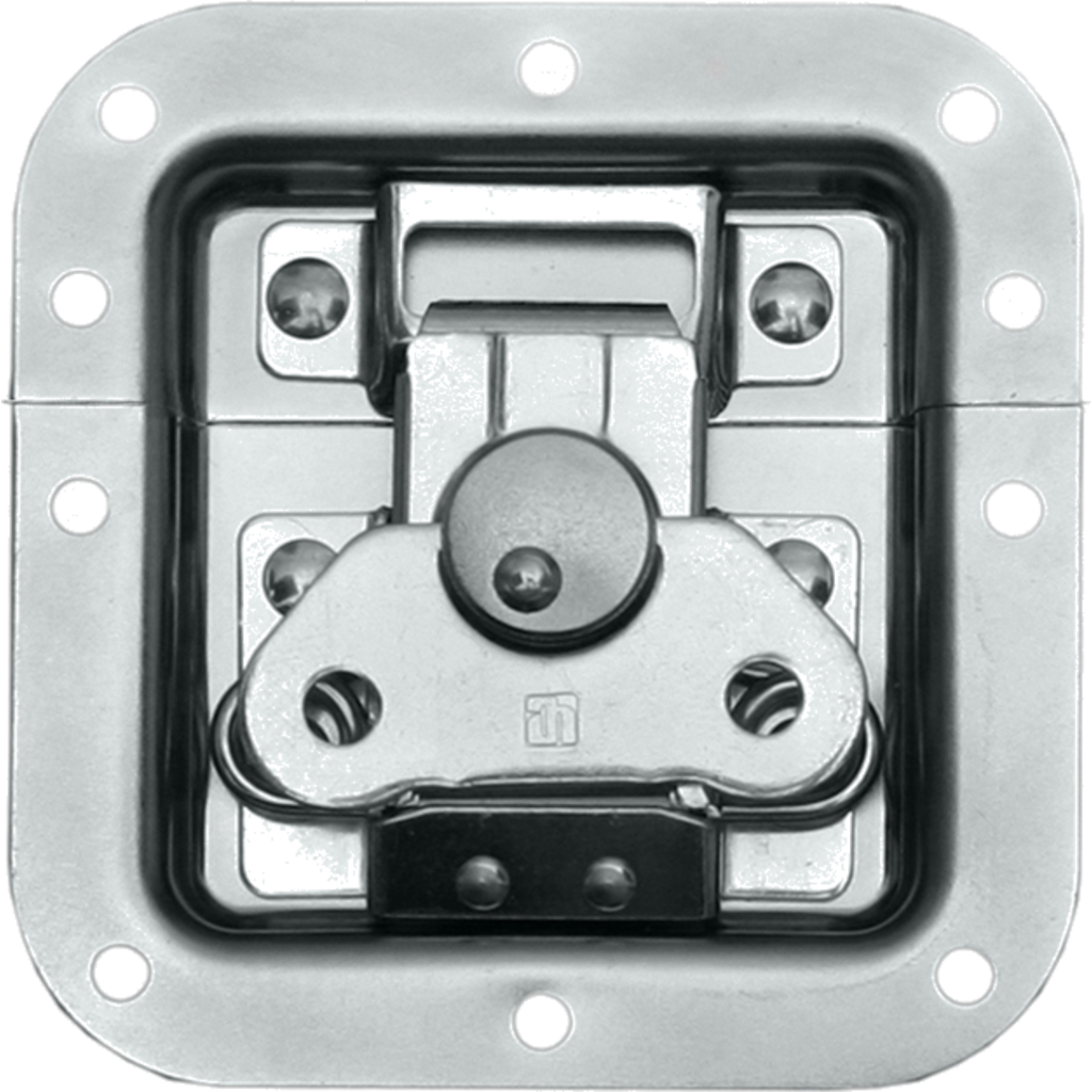 Adam Hall Hardware 17280 – Butterfly-lås medium, rett, 14 mm innfellingsdybde