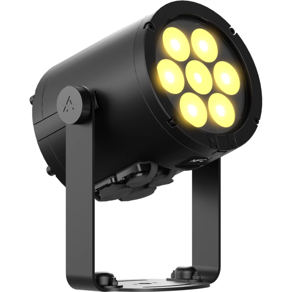 PROLIGHTS Smart ParNeo – IP65 batteridrevet RGB+WW spotlight med CRMX, 3.188 lm og SpektraOS