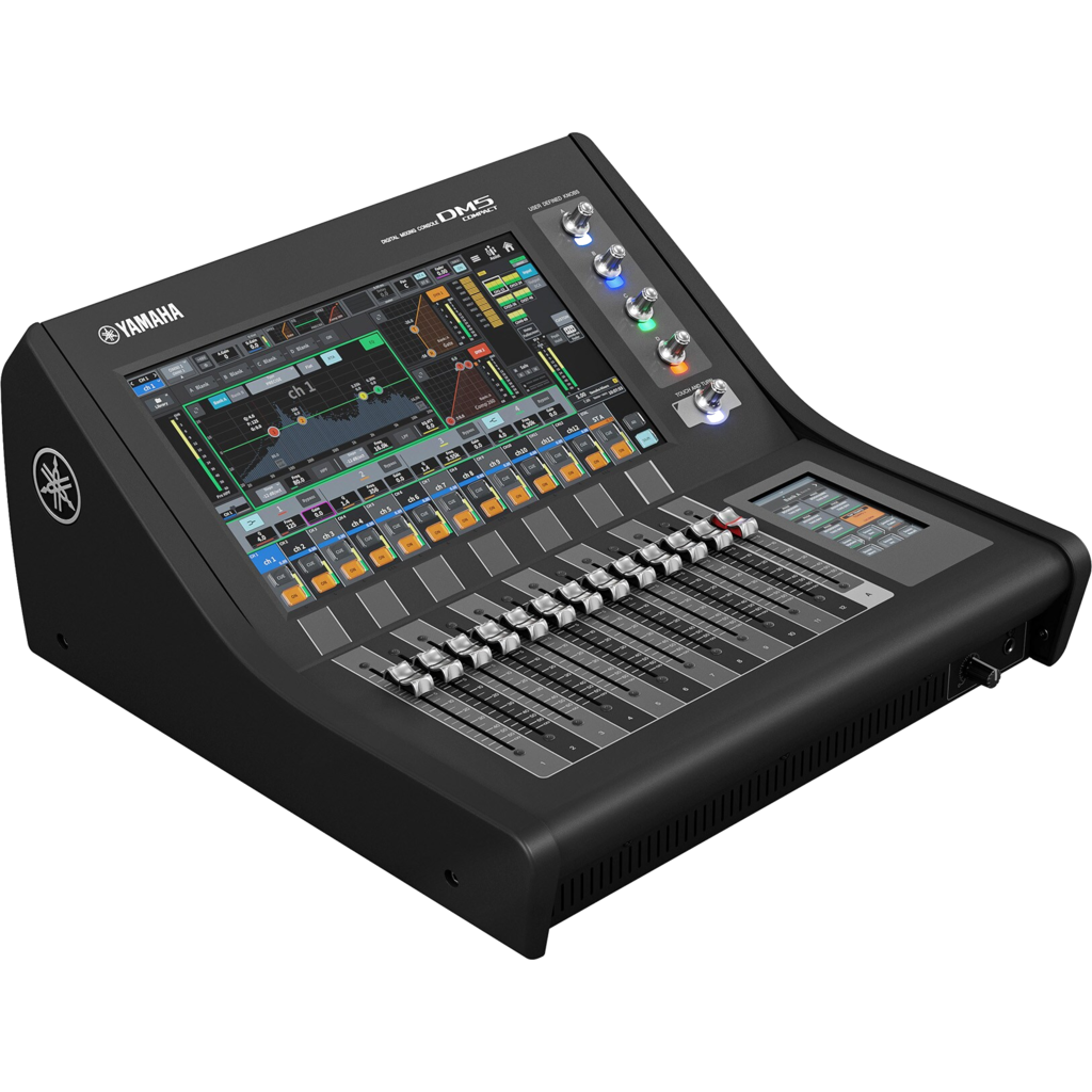 Yamaha DM5 Compact – profesjonell digitalmikser med 48 inngangskanaler og Dante
