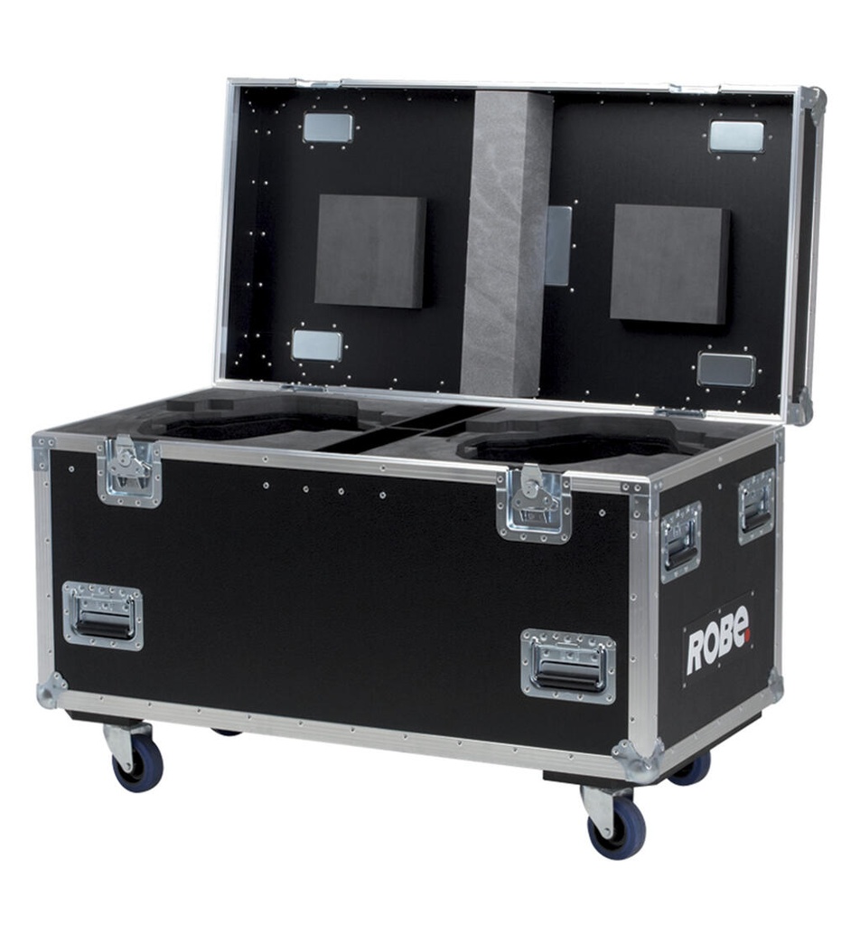 Robe flightcase – 300 LEDWash, dobbel