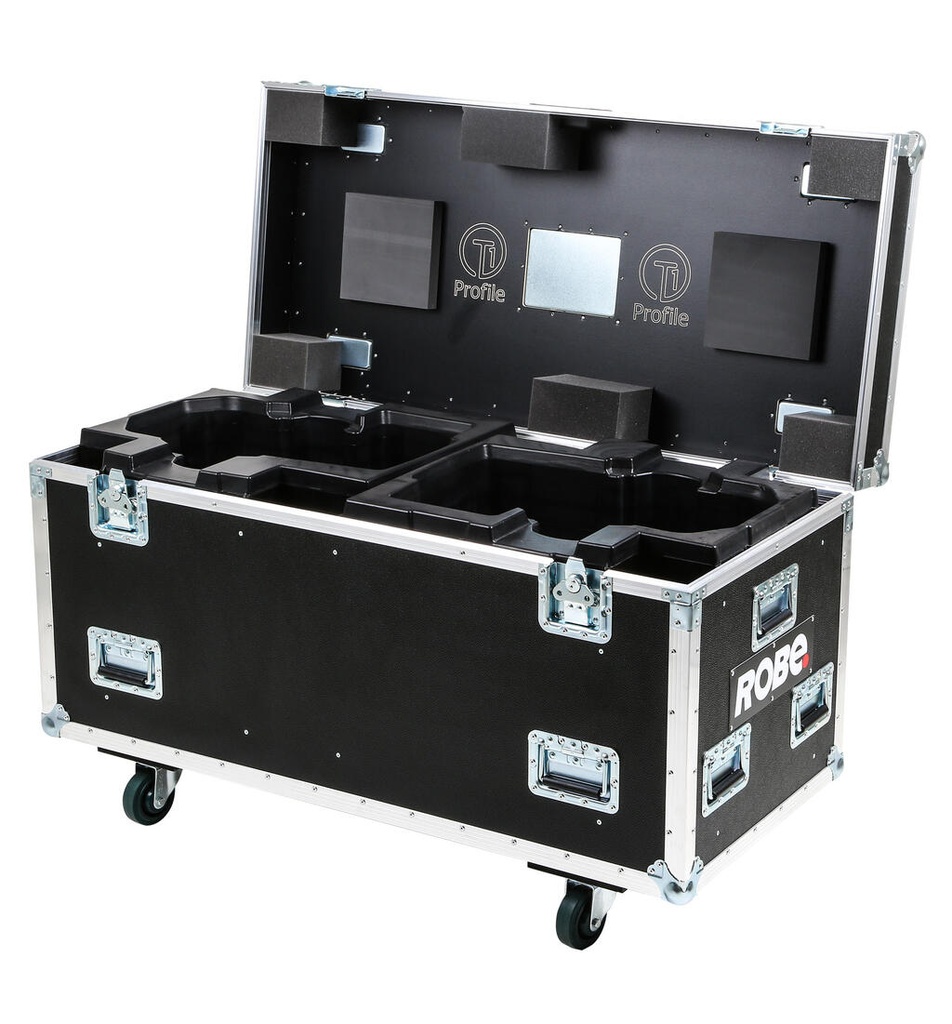Robe flightcase – T1, dobbel