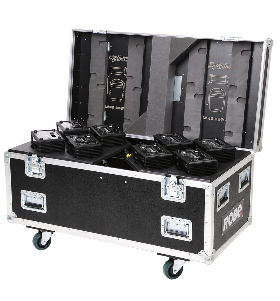 Robe flightcase – Spikie, 8-plass