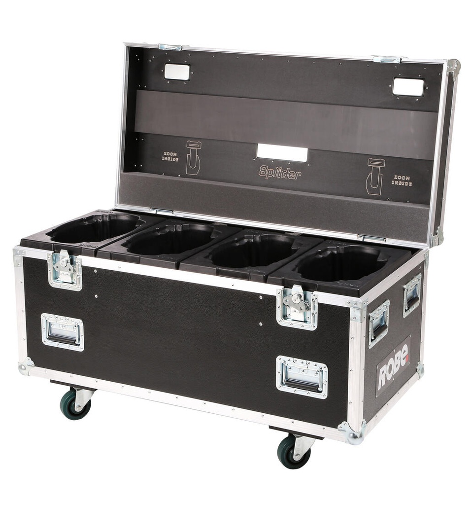 Robe flightcase – Spiider, quad