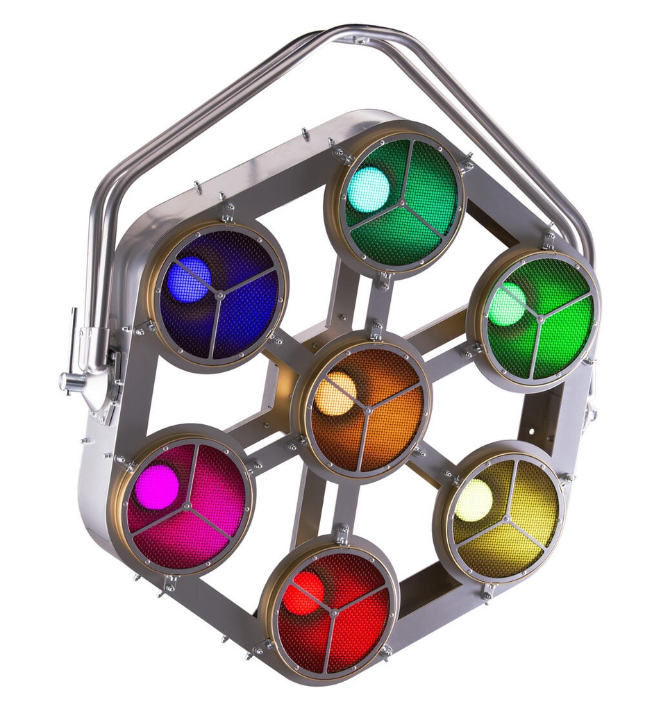 Robe pixelPATT – RGBW-retrolampe med pixelstyring