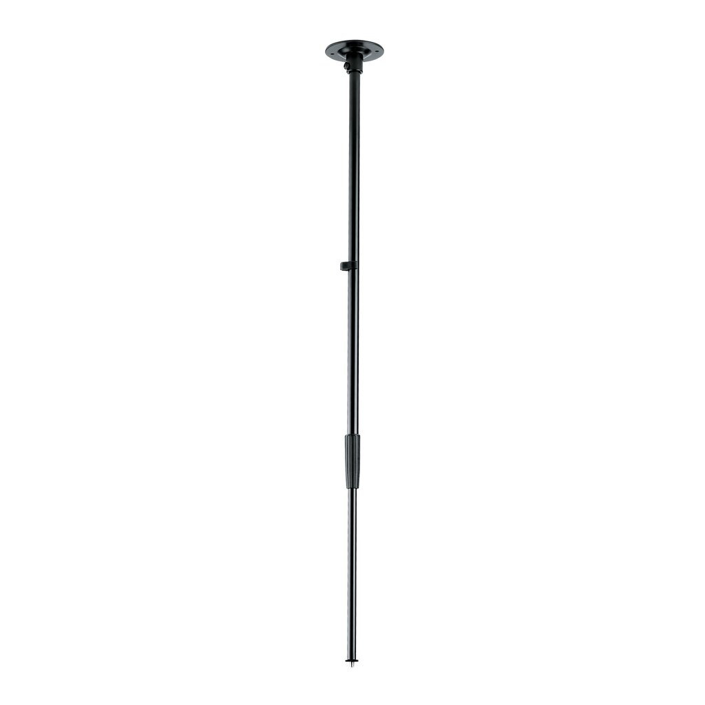[22150-300-55] K&M 22150 Ceiling stand, Black H: 610 - 1120 mm