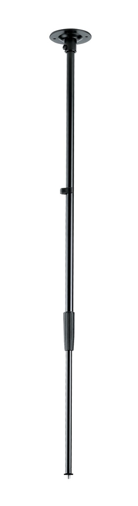 [22150-300-55] K&M 22150 Ceiling stand, Black H: 610 - 1120 mm