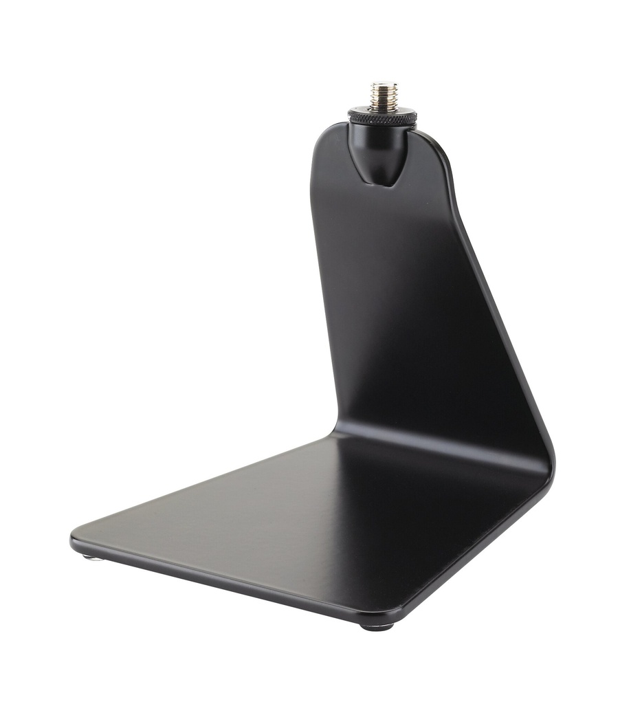 [23250-300-55] K&M 23250 Mikrofon bordstativ svart 