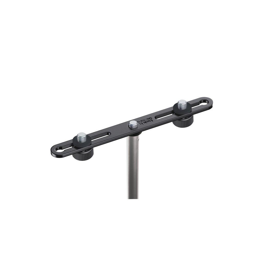 [23550-300-55] K&M 23550 Mikrofonskinne for 2 mikrofoner