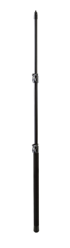 [23755-300-55] K&M 23755 Microphone »Fishing Pole« black, alu, 3-piece L: 635/1520 mm.