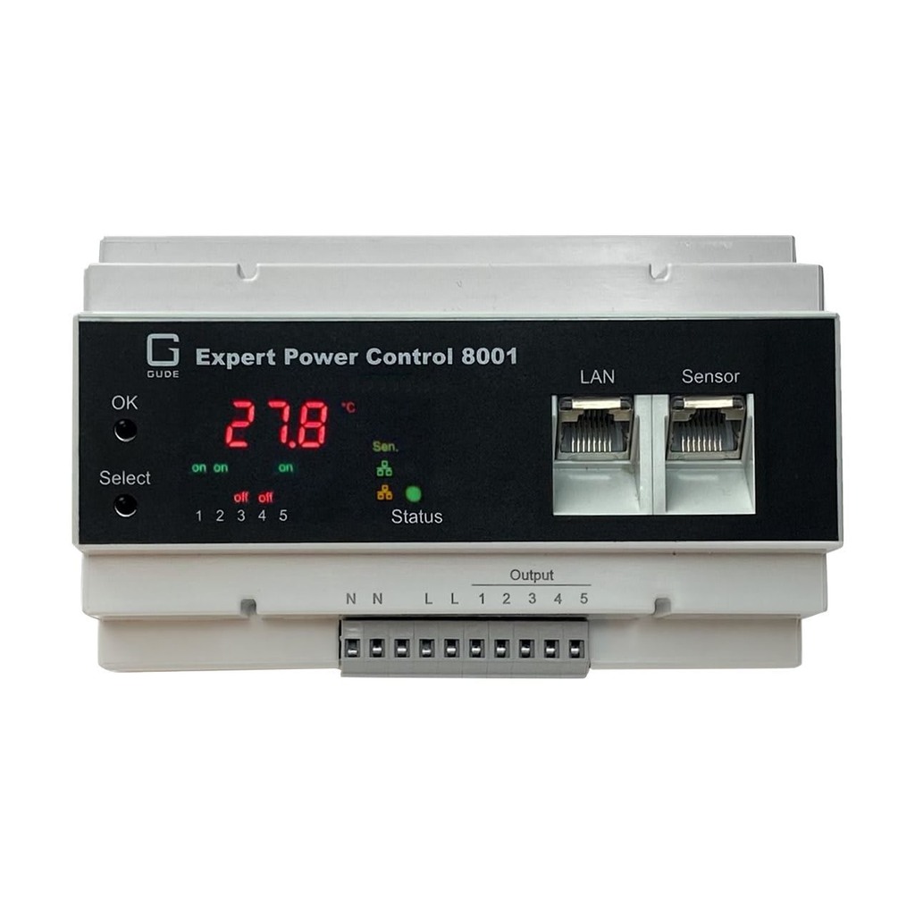 GUDE Expert Power Control 8001-1 – fjernstyrt strømfordeler