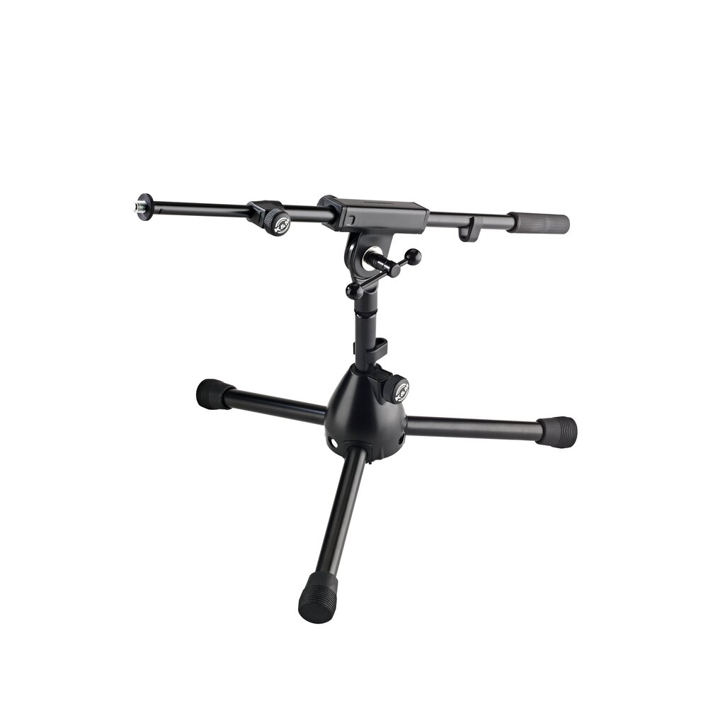 [25950-300-55] K&M 25950 lavt mikrofonstativ med tripod. Sort finish