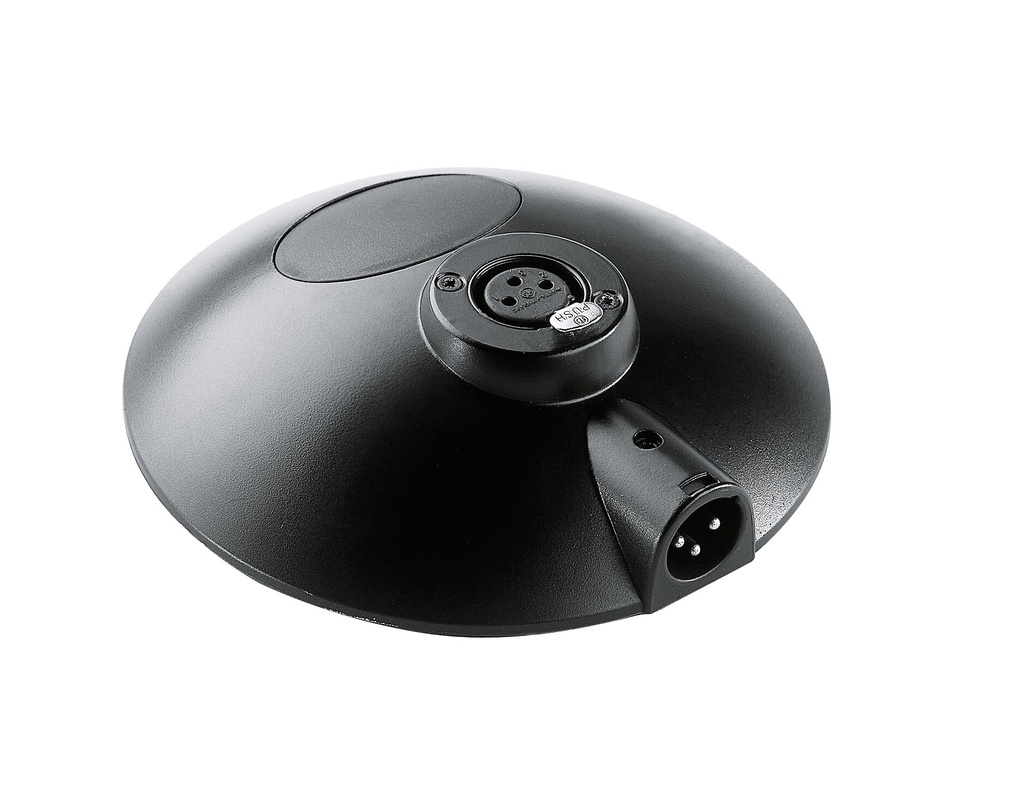[29376-000-55] K&M 29376 Microphone Table Bare black 