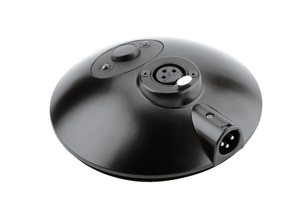 [29377-000-55] K&M 29377 Microphone Table Base black 