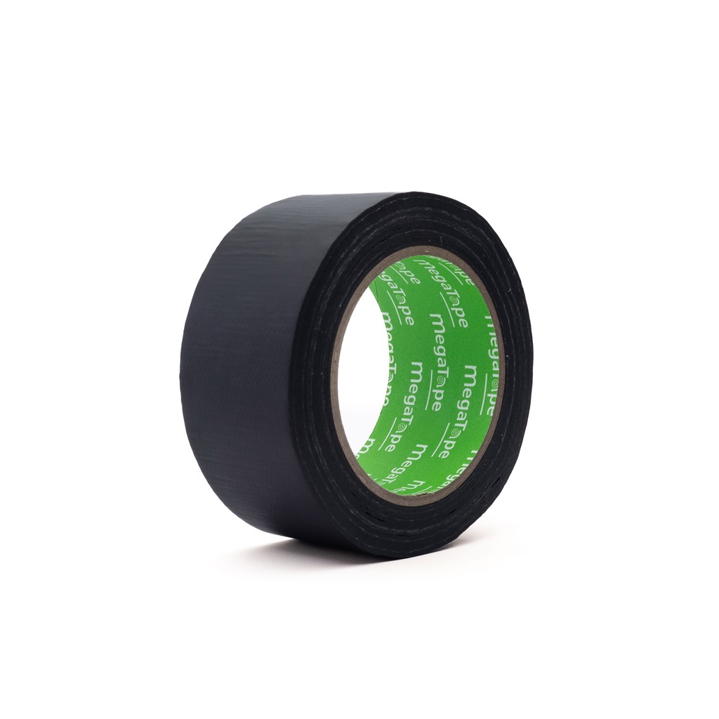 MegaTape Gaffa tape flammehemmende 50 mm x 25 mtr Sort (910)