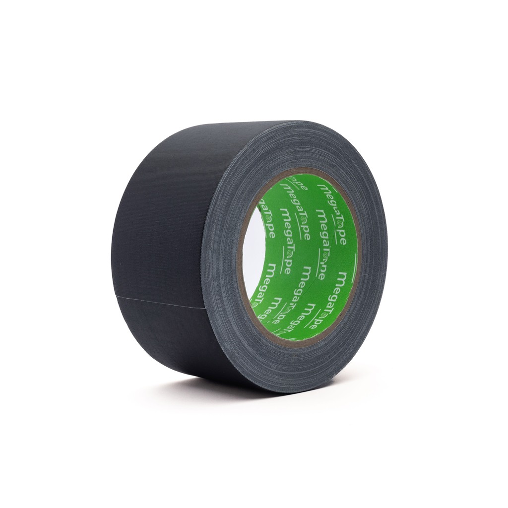 MegaTape Gaffa tape matt skrivbar 55 mm x 25 mtr Sort (UT120)