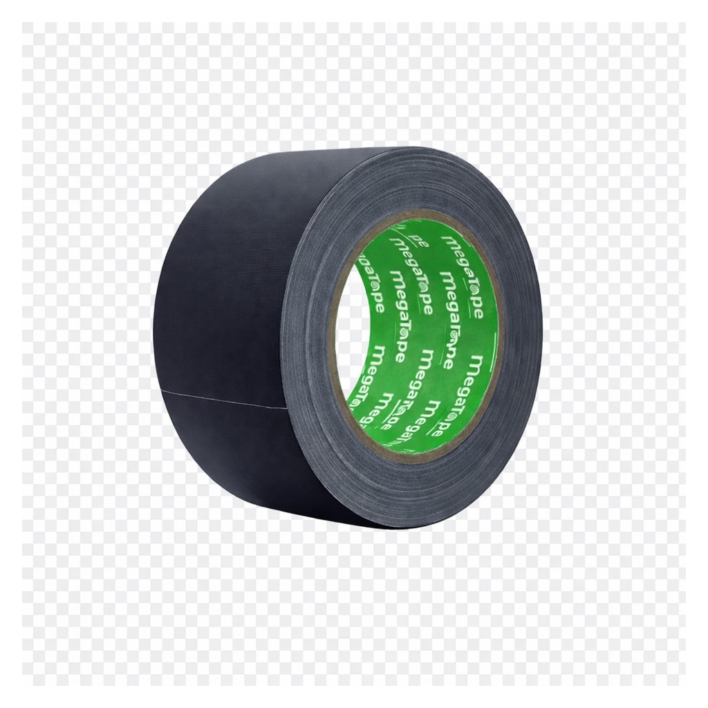 MegaTape Gaffa tape matt skrivbar 62 mm x 25 mtr Sort (UT120)