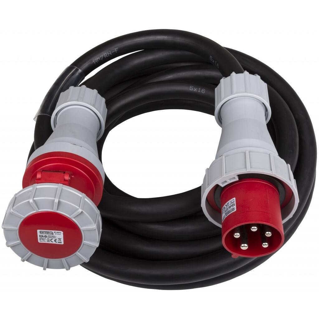 Briteq BRITEQ kabel, 63A/400V